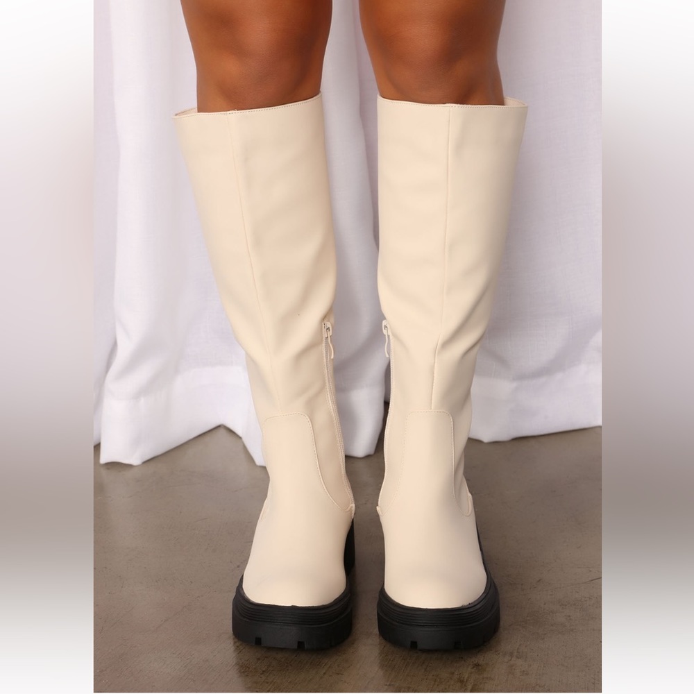 Fashion Nova In my prime knee high boots